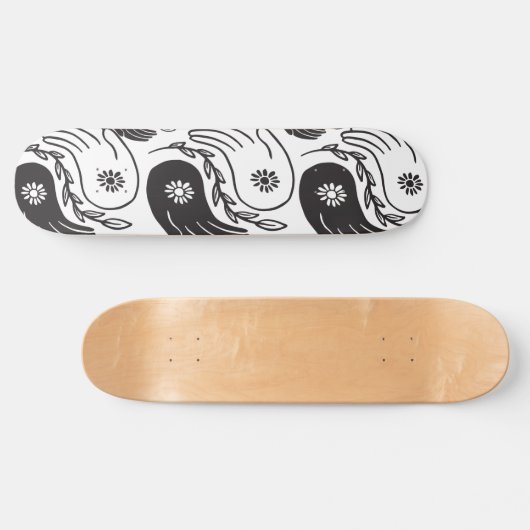 Skateboard yin yang  (Horz)