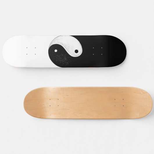 Skateboard Yin-Yang (Horz)