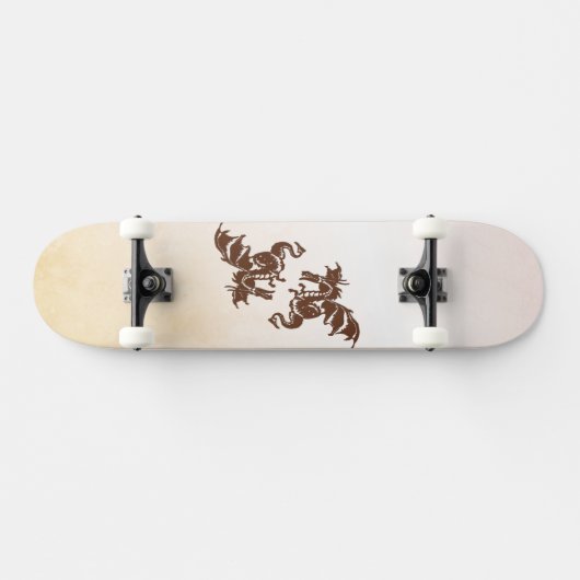 Skateboard Yin Yang Dragons (Horz)