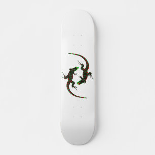 Skateboard Yin Yang Lizards