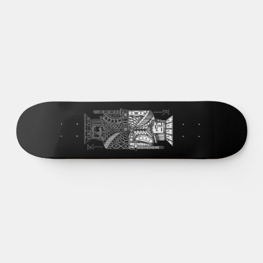 Skateboard Ying Yang King (Horz)