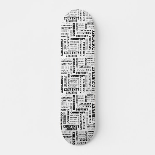 Skateboard Your (Medium Length) Name is All Over This (Devant)