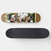 Skateboard Your own Phoin a Golden Flowers Frame ! - (Horz)
