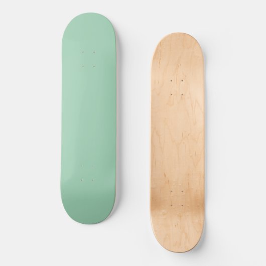 Skateboard Yummy Mint vert couleur solide (Recto)