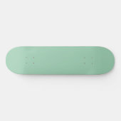 Skateboard Yummy Mint vert couleur solide (Horz)