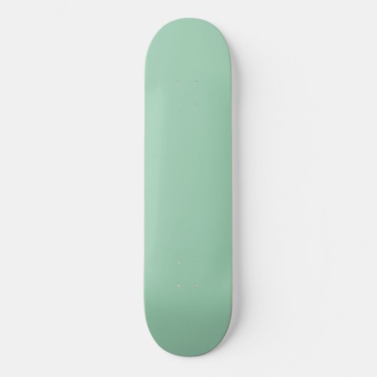 Skateboard Yummy Mint vert couleur solide (Recto)
