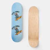 Skateboard Zazzle bonne vibes (Recto)