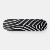 Skateboard Zebra Fur Motif animal (Horz)