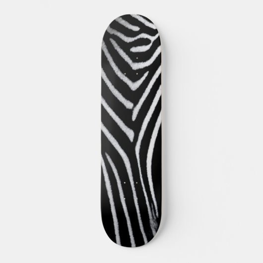 Skateboard Zebra Fur Motif animal (Recto)
