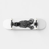 Skateboard Zebra Head (Horz)