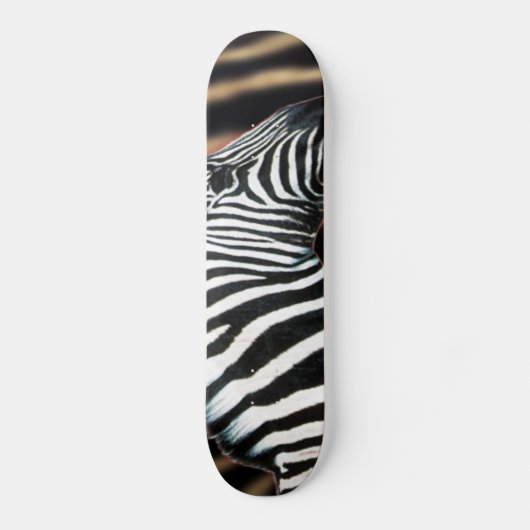 Skateboard Zebra Stripes Faune Animal Art skate deck (Recto)