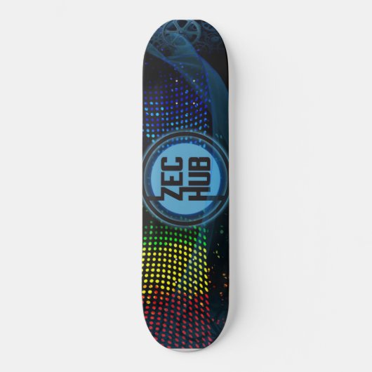 Skateboard ZecHub Deck v1 (Recto)