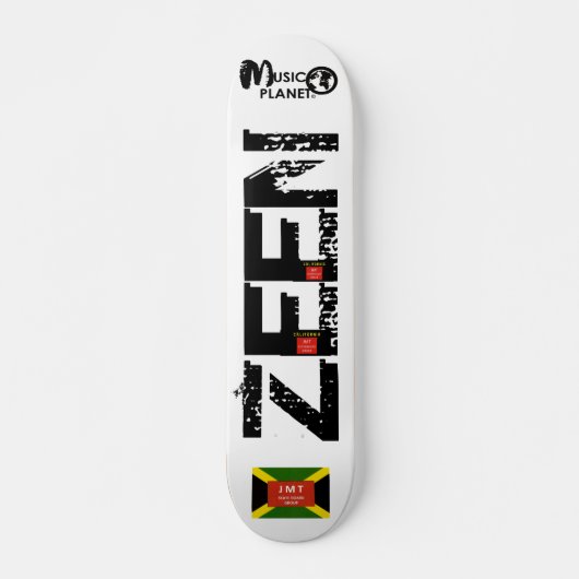 Skateboard ZEEN Skateboard, pont de 7¾ po (Devant)