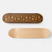 Skateboard Zen Earthtone Cute Floral Graphisme Design (Horz)