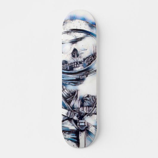 Skateboard Zéro Dead Man Élément Personnalisé Chrome Pro Park (Devant)