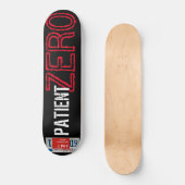 Skateboard ZÉRO PATIENT Planche à roulettes (Recto)