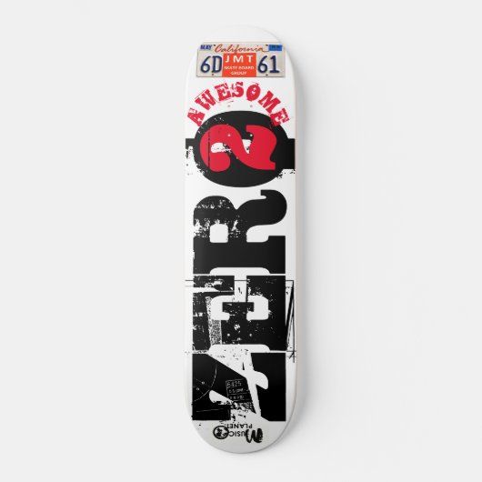 Skateboard ZERO Skate (Recto)