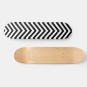 Skateboard ZigZag 1 noir et blanc (Horz)