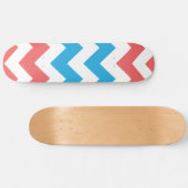 Skateboard Zigzag Aqua-Rose (Horz)