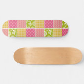Skateboard Zigzag, Chevron, Pois, En vichy, Patchwork (Horz)
