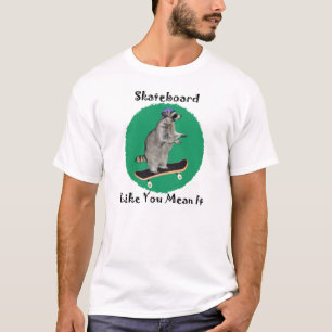 Skateboard zoals jij het bedoelt t-shirt