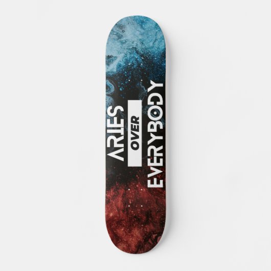 Skateboard Zodiac moderne Aries (Recto)