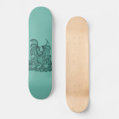 Skateboard Zombie mit Drache (Recto)