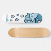 Skateboard Zoo hanté "pluie " (Horz)