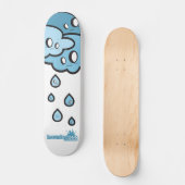 Skateboard Zoo hanté "pluie " (Recto)