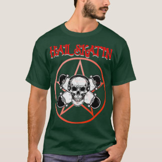 Skateboarden Hail Skatin T-shirt