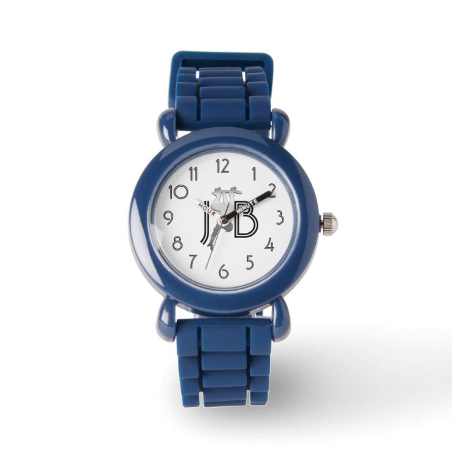Skateboarden Horloge (Voorkant)