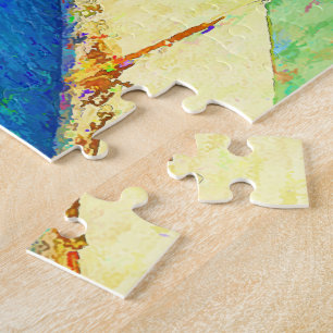 Skateboarden in de Bowl-kopie Legpuzzel