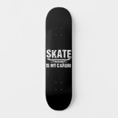 Skateboarden is mijn hart skateboard (Voorkant)