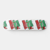 Skateboarden kerstskateboard Decaan the Halls Skateboard (Horizontaal)