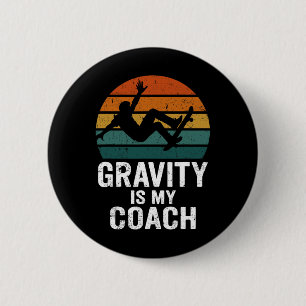 Skateboarden Kunst Straat Quote Ronde Button 5,7 Cm