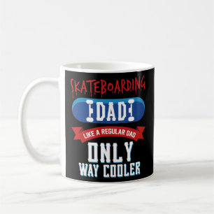 Skateboarden Pap Coffee Mok Fathers Day Gift