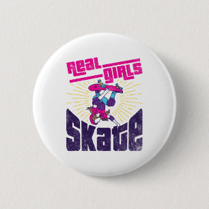 Skateboarden Real Girls Schaats Ronde Button 5,7 Cm