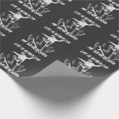 Skateboarden Skelet Skater Longboard Skateboarden Cadeaupapier (Hoek)