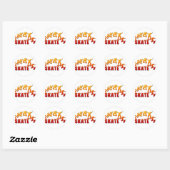 Skateboarden stickers (Vel)