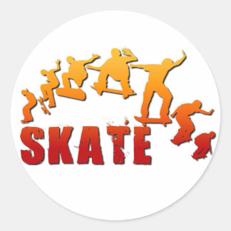 Skateboarden stickers