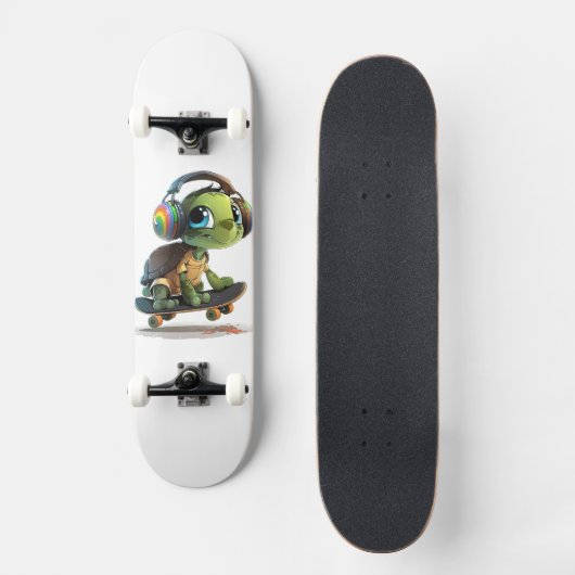 Skateboarden Turtle Custom Skateboard (Voorkant)