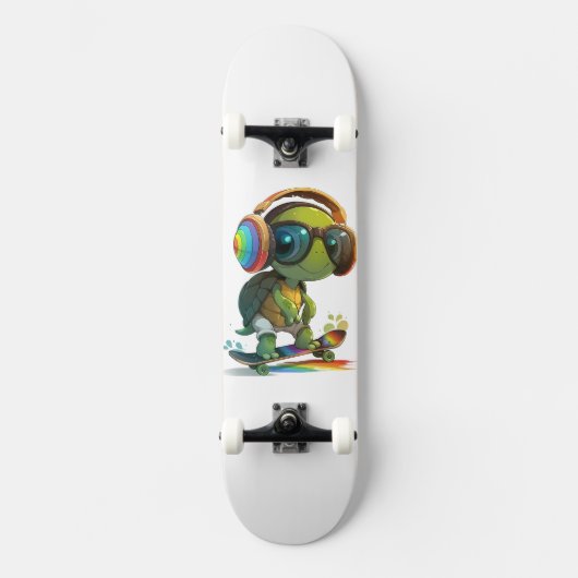 Skateboarden Turtle Custom Skateboard (Voorkant)