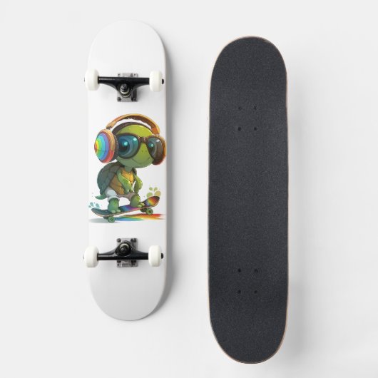 Skateboarden Turtle Custom Skateboard (Voorkant)