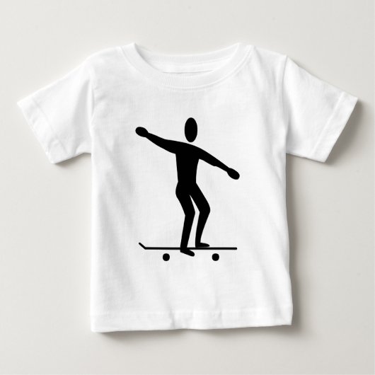 Skateboarden - zwart (Voorkant)