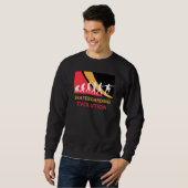 Skateboarder Evolution Sweatshirt (Voorkant volledig)