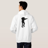 Skateboarder Hoodie (Achterkant volledig)