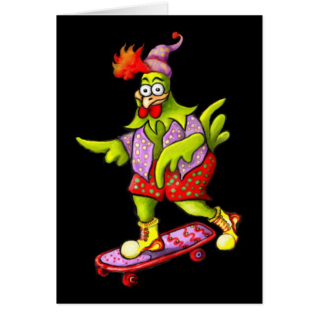 ***skateboarder kip* (Voorkant)