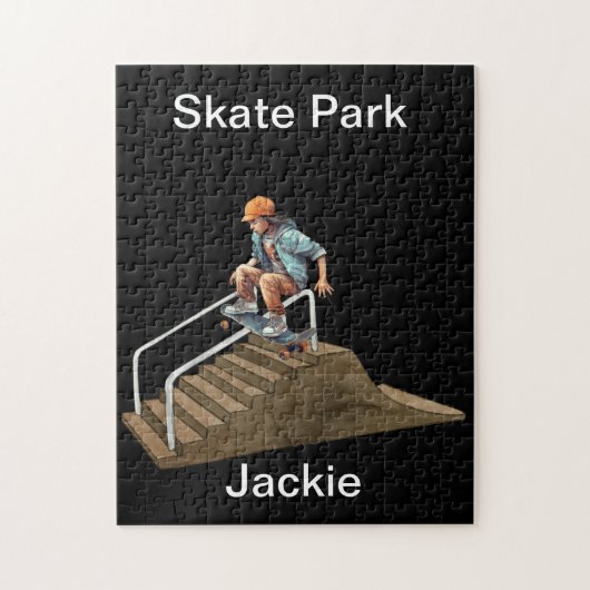 skateboarder legpuzzel (Verticaal)
