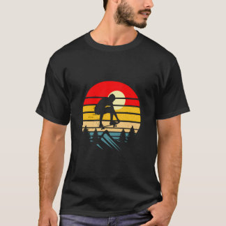 Skateboarder Retro Skateboard  Skateboardine T-shirt