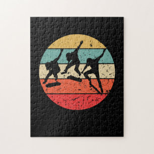 Skateboarder -  retroskateboarder legpuzzel